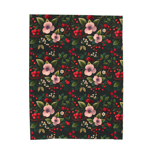 Redberry - Velveteen Plush Blanket